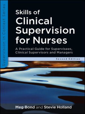 cover image of Skills of Clinical Supervision for Nurses